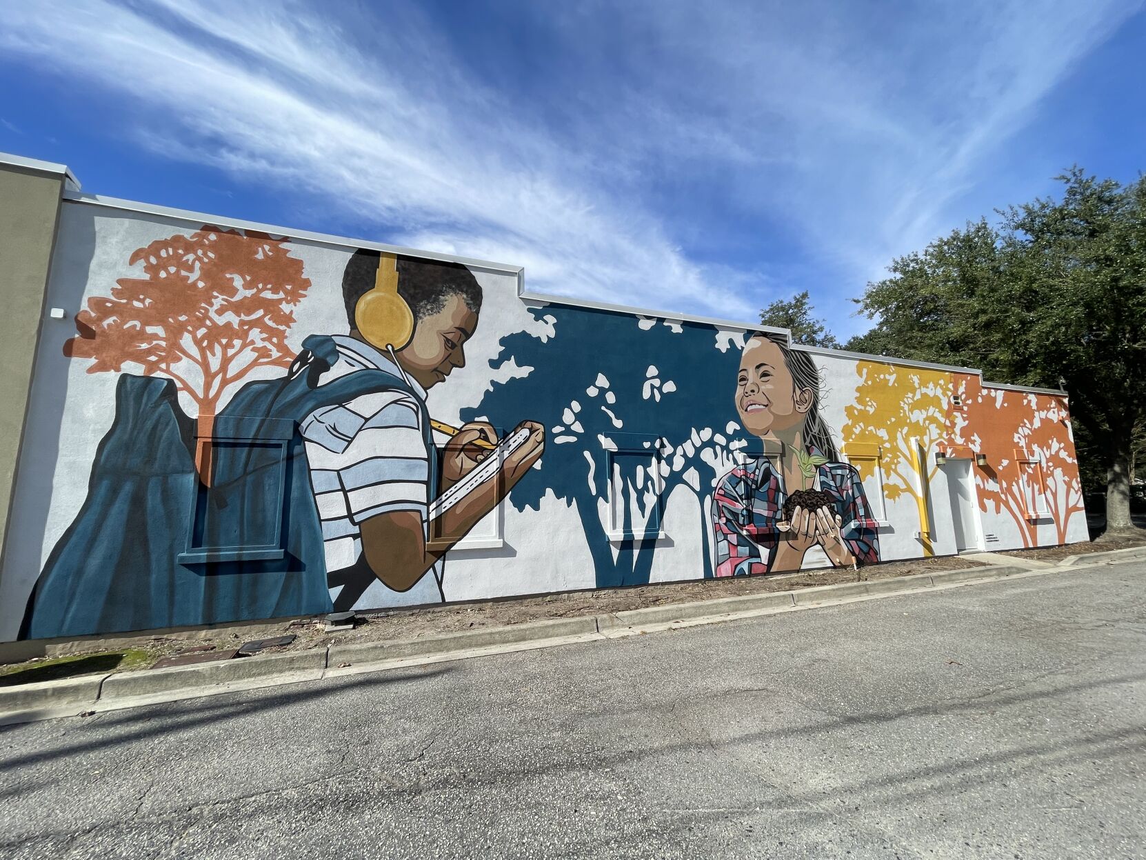 A Father's Place mural